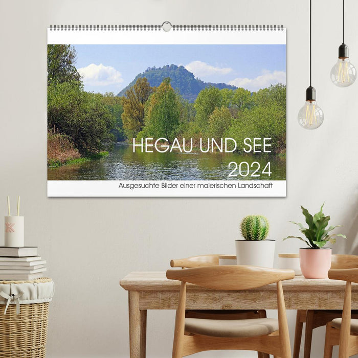 Hegau und See (CALVENDO Wandkalender 2024)