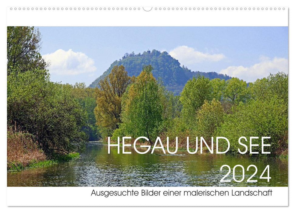Hegau und See (CALVENDO Wandkalender 2024)