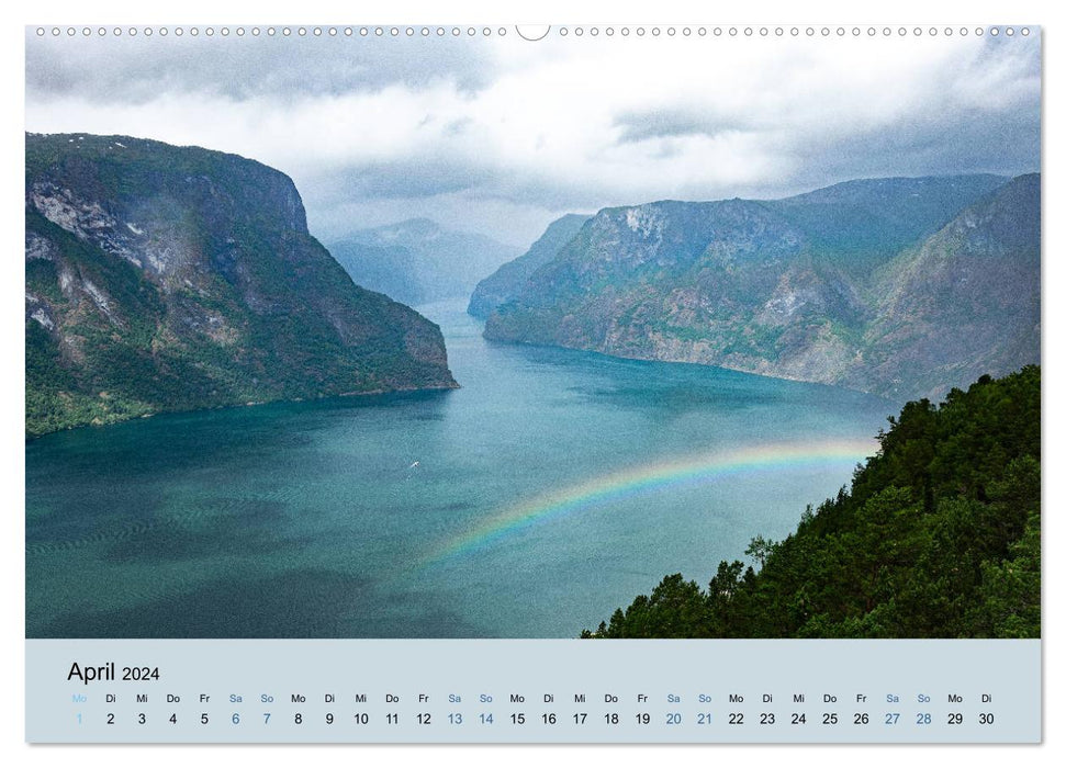 Naturgewalt Norwegen (CALVENDO Wandkalender 2024)