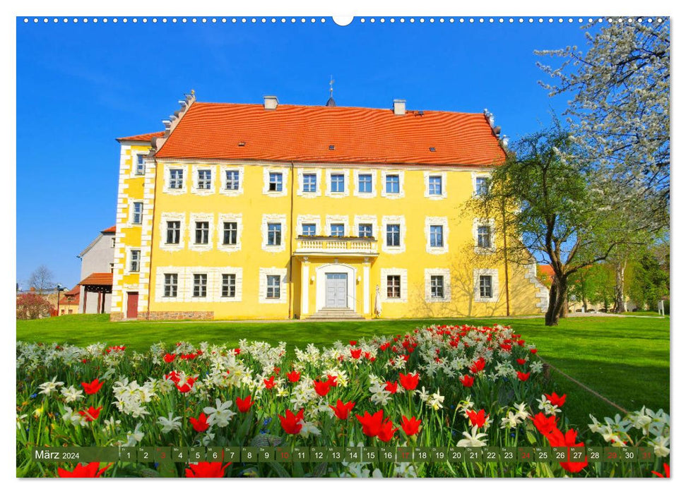 Spreewald - Picturesque cultural landscape in Brandenburg (CALVENDO Premium Wall Calendar 2024) 