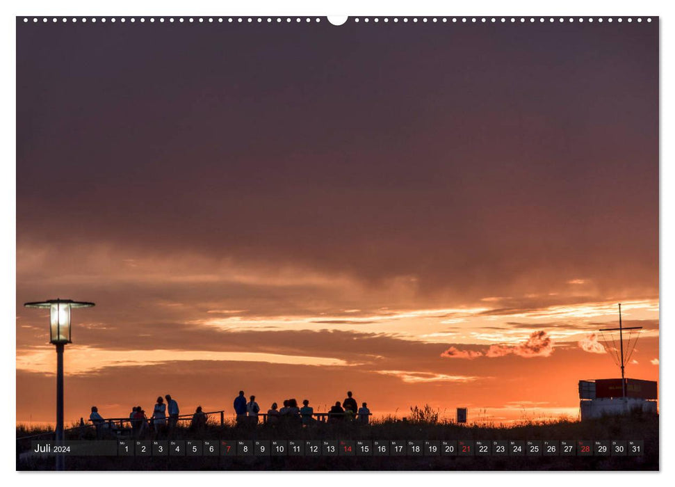 Ahrenshoop - atmospheric images of an artist's place (CALVENDO Premium Wall Calendar 2024) 