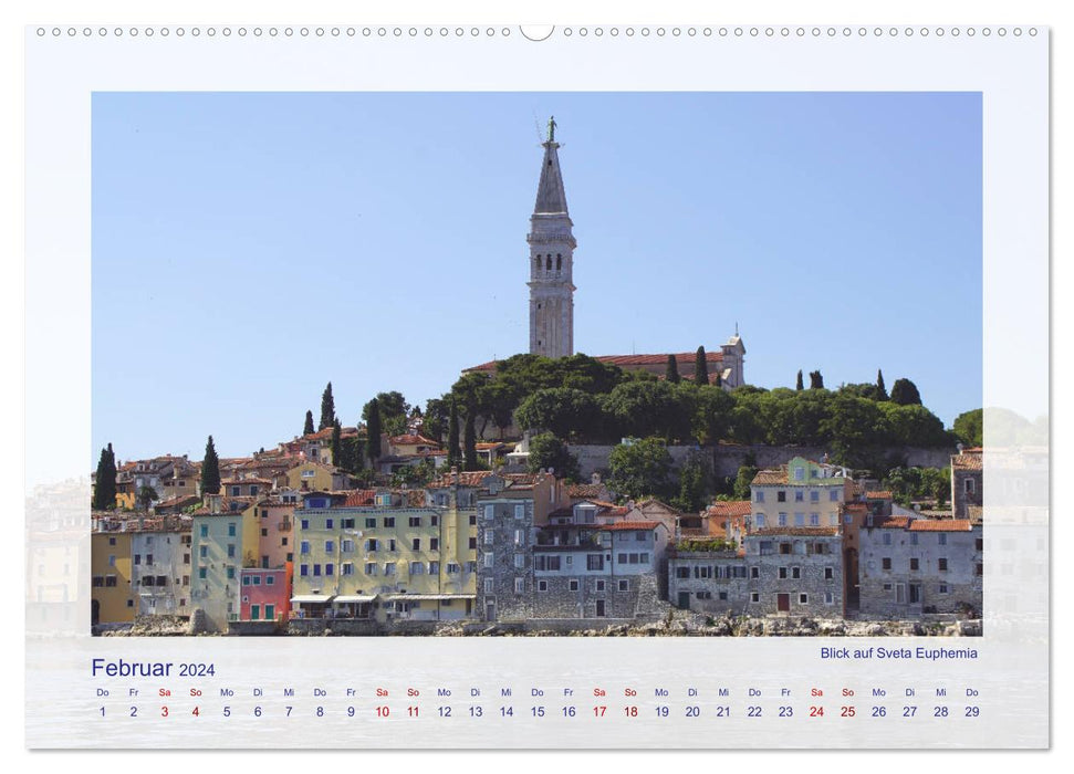 Beautiful Istria 2024 (CALVENDO Premium Wall Calendar 2024) 