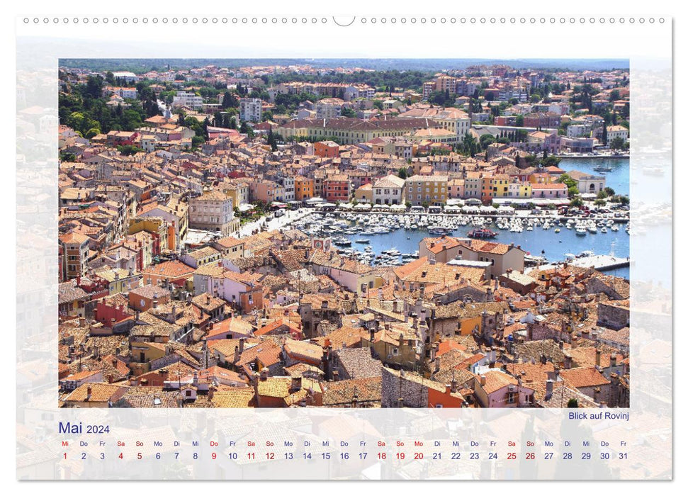 Beautiful Istria 2024 (CALVENDO Premium Wall Calendar 2024) 