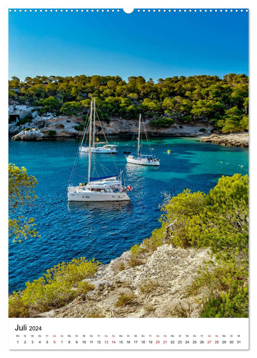 Mallorca - Insel des Glücks (CALVENDO Premium Wandkalender 2024)