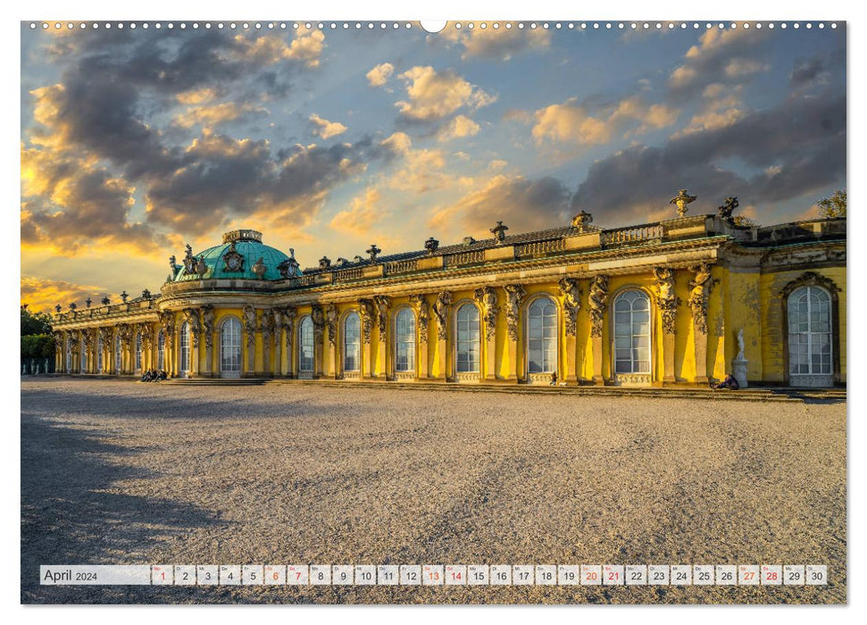 Potsdam Wunderschöne Stadt (CALVENDO Premium Wandkalender 2024)
