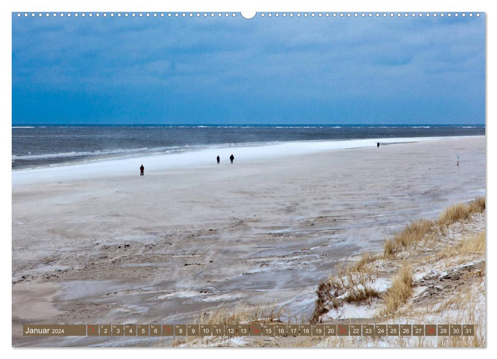 Blåvand - Sonne, Meer und Strand (CALVENDO Premium Wandkalender 2024)