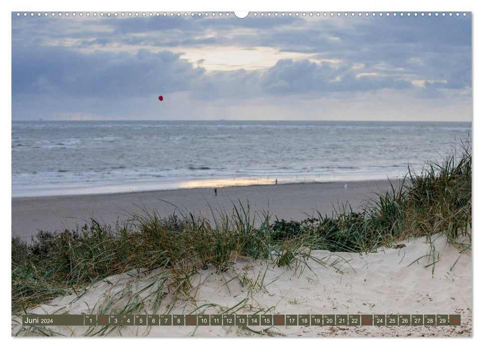 Blåvand - Sonne, Meer und Strand (CALVENDO Premium Wandkalender 2024)