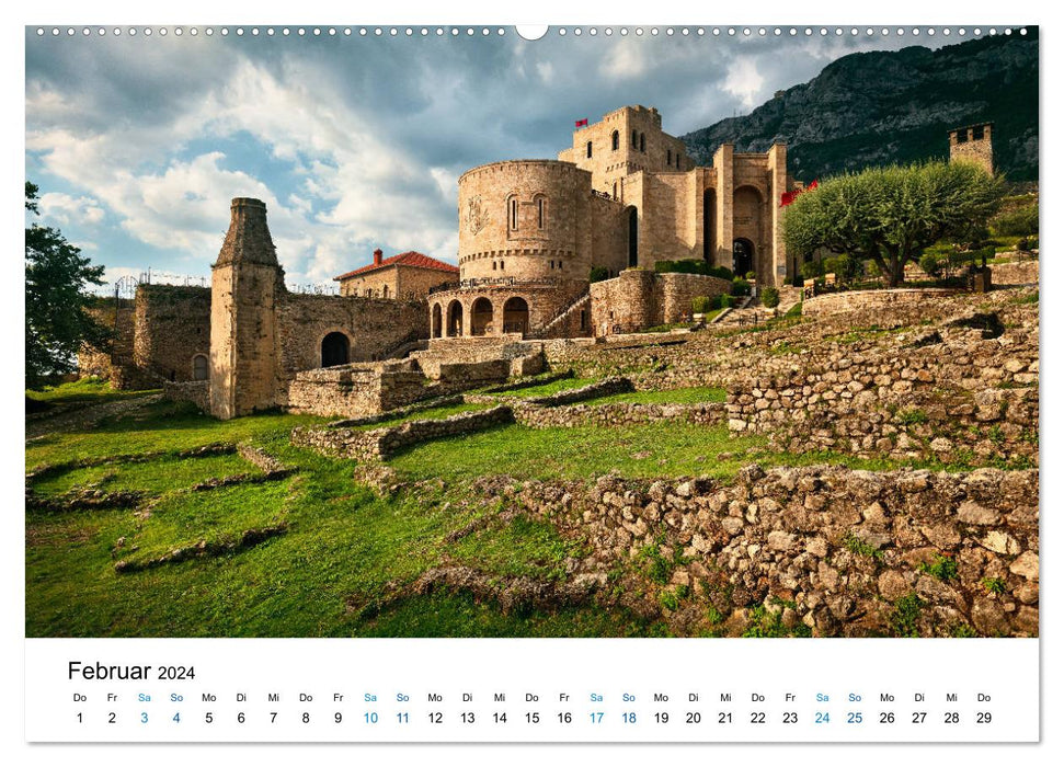 Albanien - Europas geheimes Paradies (CALVENDO Premium Wandkalender 2024)