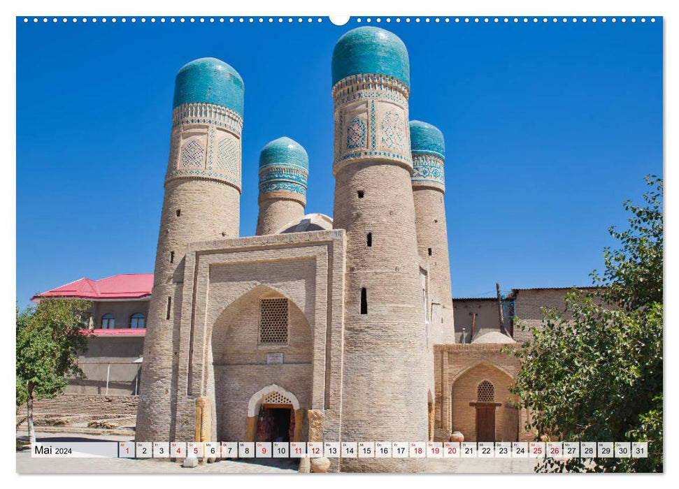 Usbekistan Mythos Seidenstraße hautnah (CALVENDO Premium Wandkalender 2024)