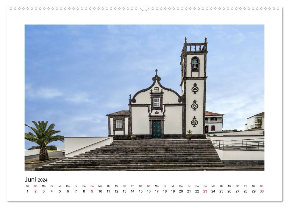 Sao Miguel - Die ganze Vielfalt der Azoren (CALVENDO Premium Wandkalender 2024)