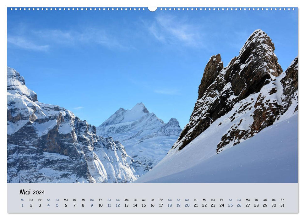 Gipfel Blicke (CALVENDO Premium Wandkalender 2024)
