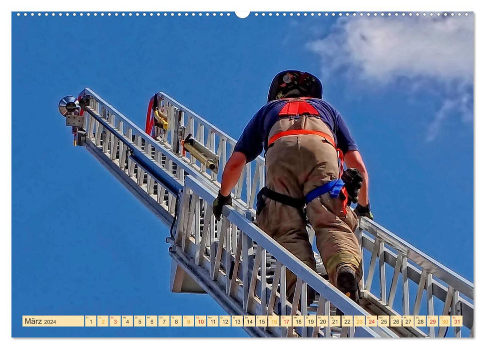 Feuerwehr - Einsätze (CALVENDO Wandkalender 2024)