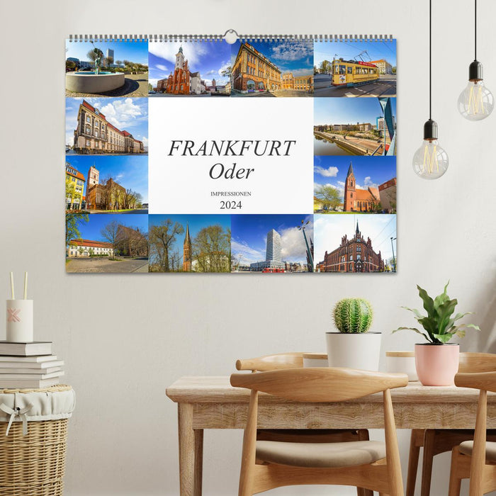 Frankfurt Oder Impressionen (CALVENDO Wandkalender 2024)