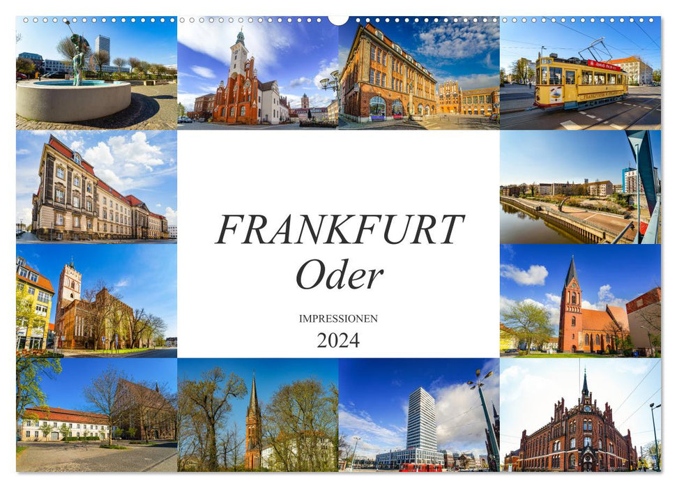 Frankfurt Oder Impressionen (CALVENDO Wandkalender 2024)