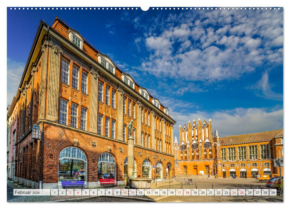 Frankfurt Oder Impressionen (CALVENDO Wandkalender 2024)