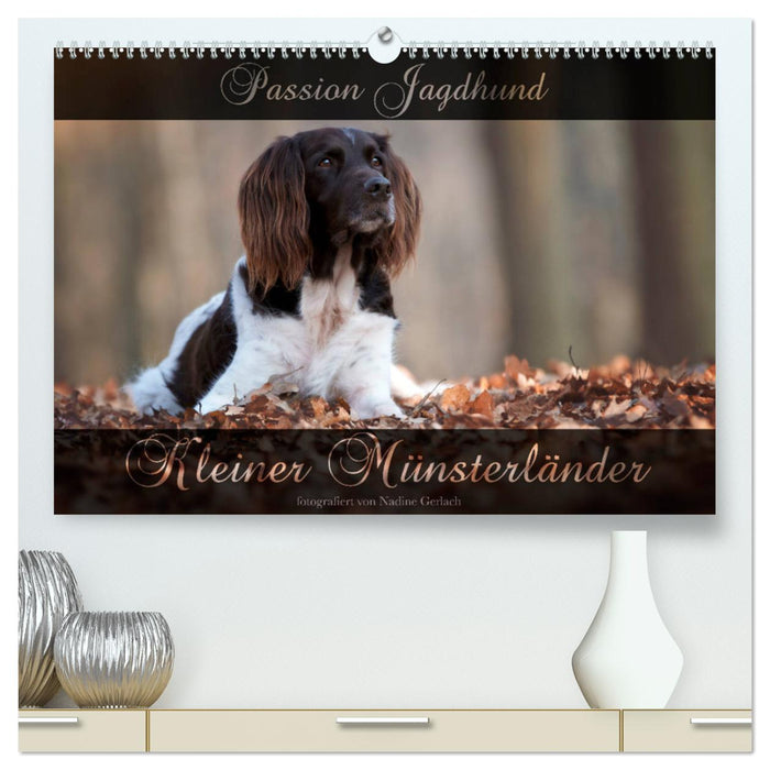 Passion Hunting Dog - Small Münsterländer (CALVENDO Premium Wall Calendar 2024) 