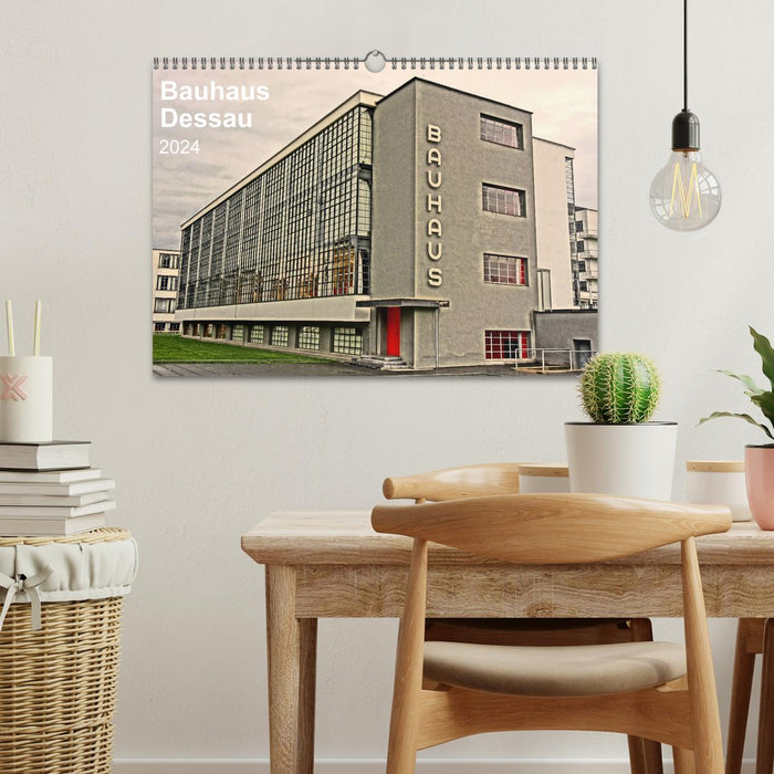 Bauhaus Dessau (CALVENDO Wandkalender 2024)