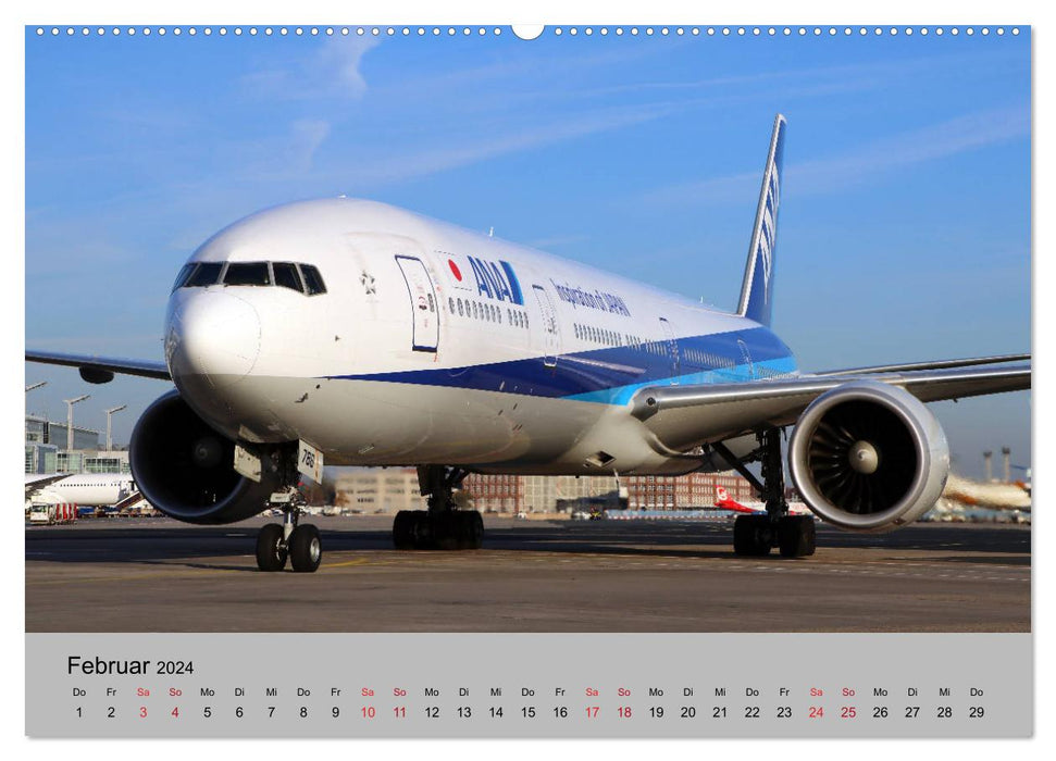 Welt der Flugzeuge - Faszination Luftfahrt 2024 (CALVENDO Wandkalender 2024)