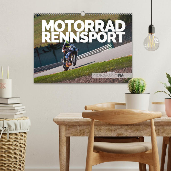 Motorrad Rennsport (CALVENDO Wandkalender 2024)