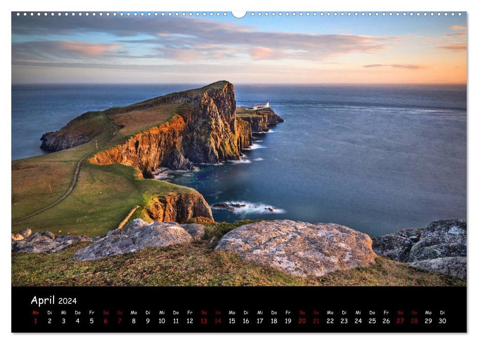 Schottland zum Verlieben (CALVENDO Premium Wandkalender 2024)