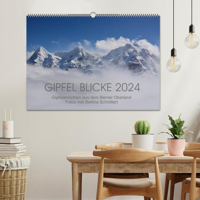 Gipfel Blicke (CALVENDO Wandkalender 2024)