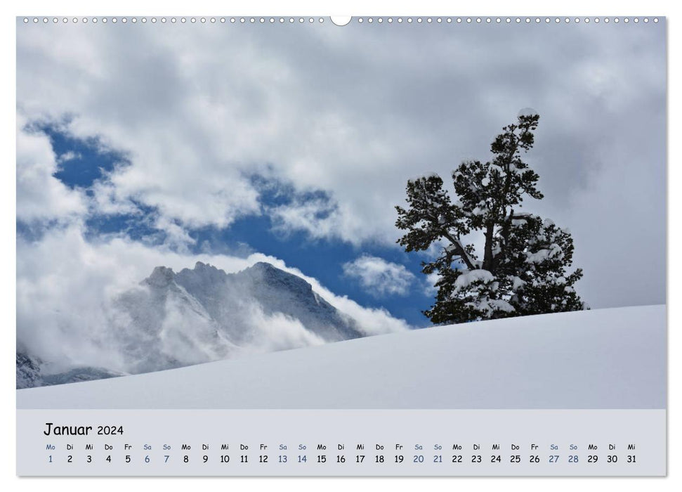 Gipfel Blicke (CALVENDO Wandkalender 2024)