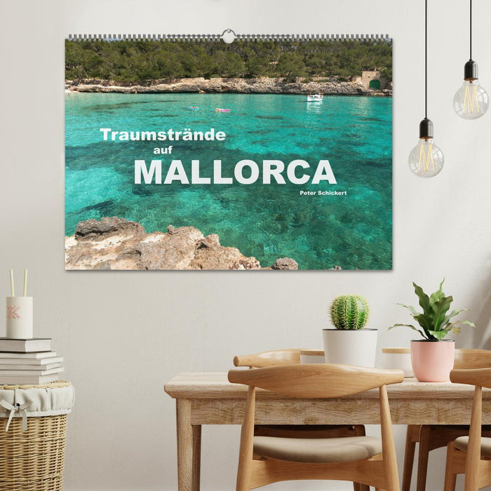 Traumstrände auf Mallorca (CALVENDO Wandkalender 2024)