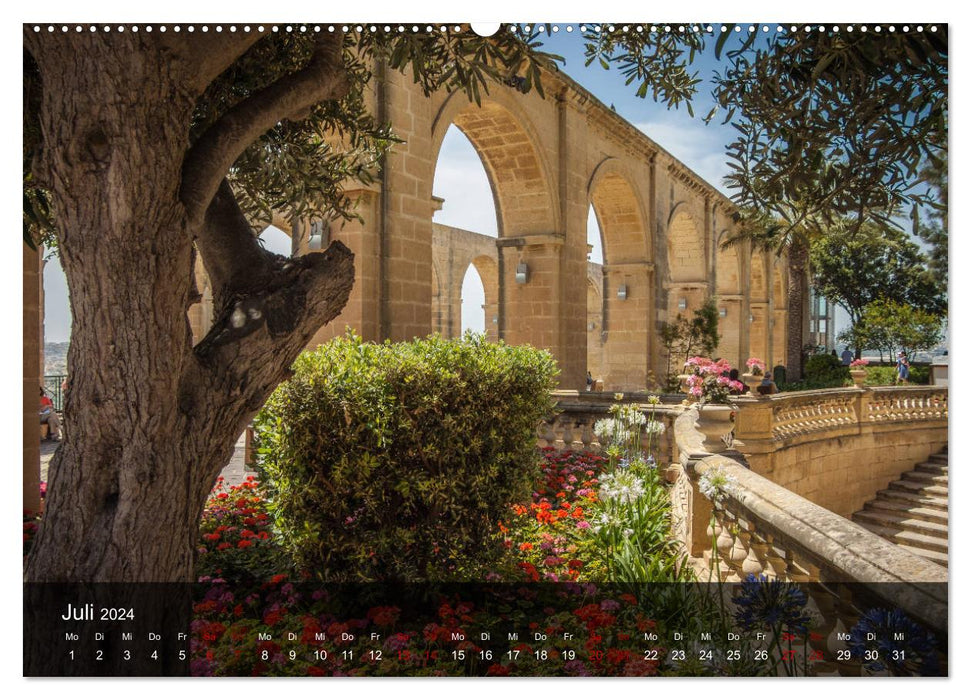 Découvrez Malte Malte, Gozo, Comino (Calvendo Premium Wall Calendar 2024) 