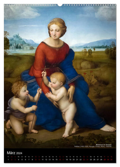 Maria - Mutter Gottes (CALVENDO Premium Wandkalender 2024)