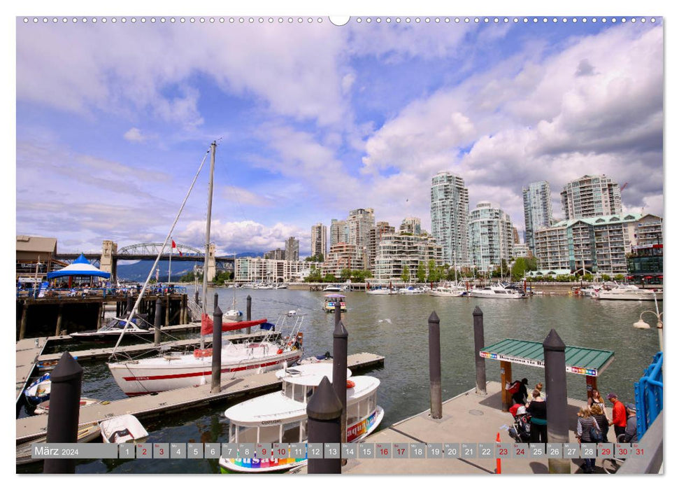 Wunderbares Vancouver - 2024 (CALVENDO Wandkalender 2024)