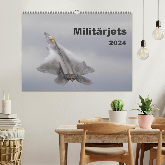 Militärjets (CALVENDO Wandkalender 2024)