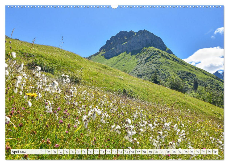 Paysages grisons 2024 (Calendrier mural CALVENDO Premium 2024) 