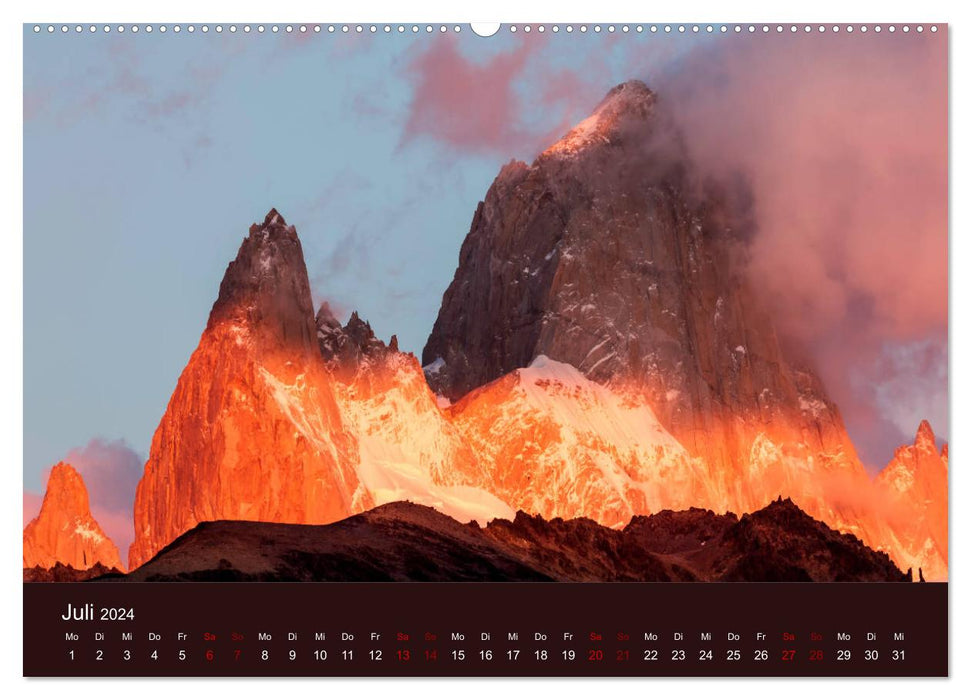 Patagonie - Au pouls de la nature sauvage (Calendrier mural CALVENDO Premium 2024) 