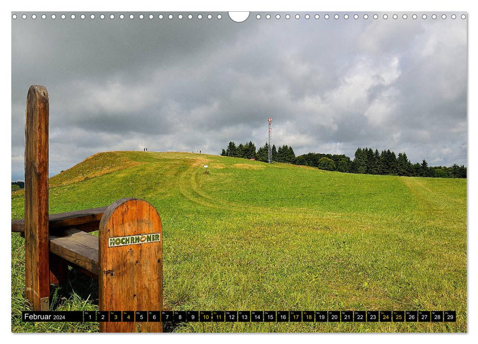 Impressions Rhön (calendrier mural CALVENDO 2024) 