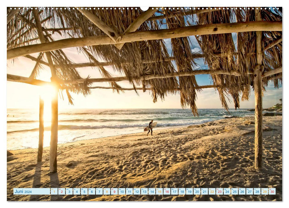 Surfen - so cool (CALVENDO Wandkalender 2024)