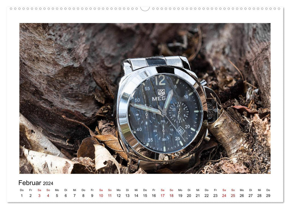 Uhren aus aller Welt - Die Fortsetzung (CALVENDO Wandkalender 2024)