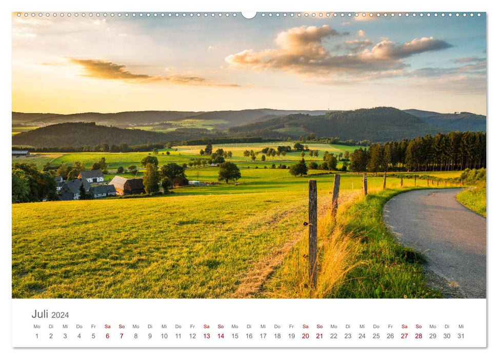 Sauerland - faszinierend schön (CALVENDO Premium Wandkalender 2024)