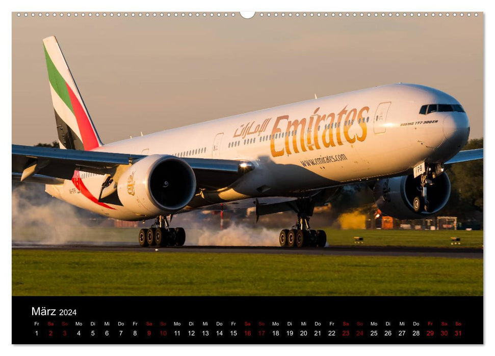 Leidenschaft Flugzeuge (CALVENDO Premium Wandkalender 2024)