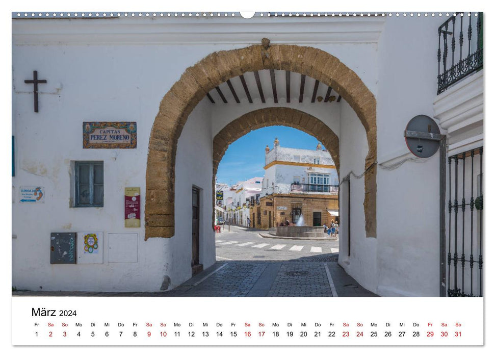 Conil de la Frontera - Ein traumhaftes andalusisches Dorf am Atlantik (CALVENDO Premium Wandkalender 2024)