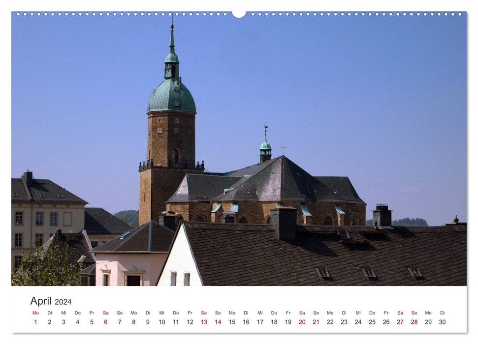 Annaberg - Hauptstadt des Erzgebirges (CALVENDO Wandkalender 2024)