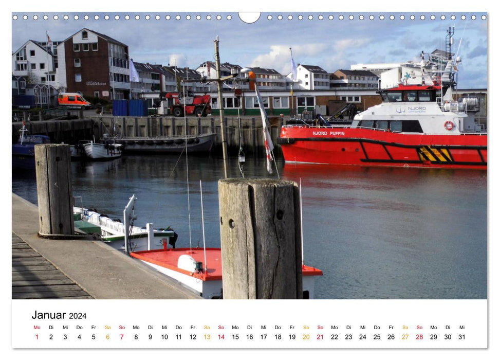 Helgoland Kalender (CALVENDO Wandkalender 2024)