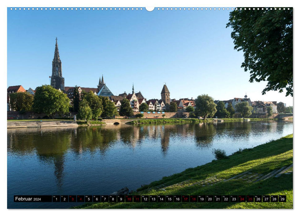 Ulm (CALVENDO Wandkalender 2024)