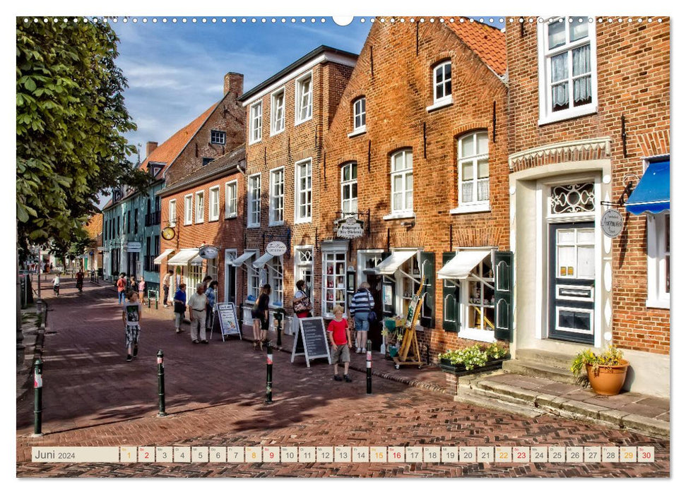 Trip to the North Sea - Greetsiel (CALVENDO Premium Wall Calendar 2024) 