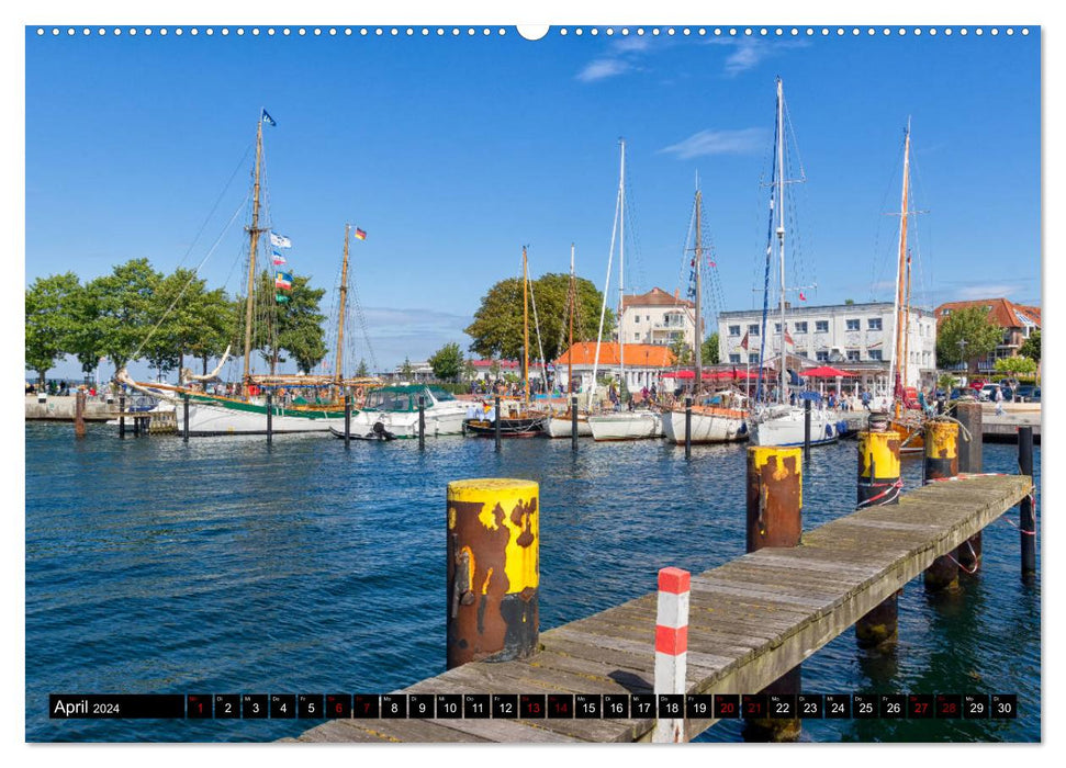 Laboe - Holiday by the sea (CALVENDO Premium Wall Calendar 2024) 