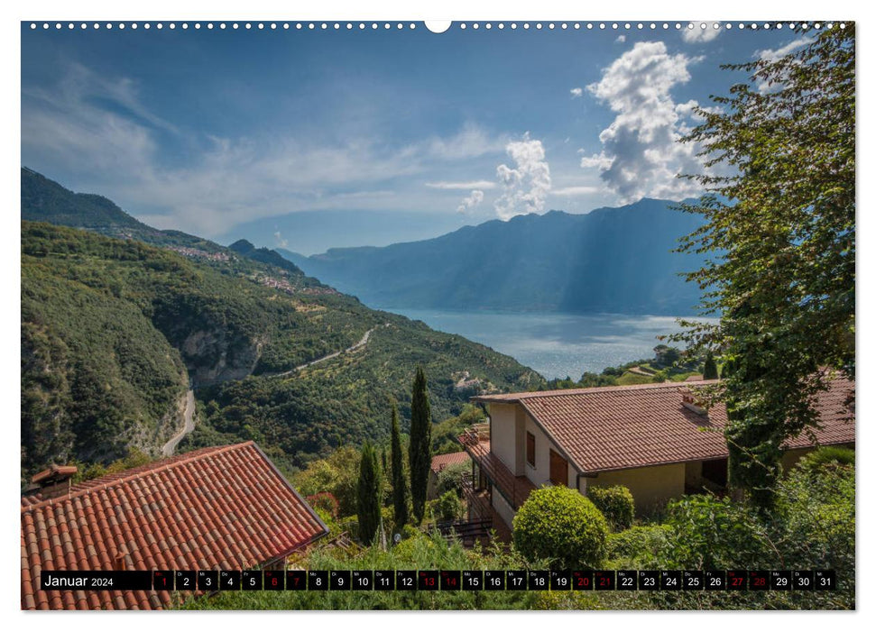 Gardasee - Impressionen aus der Lombardei (CALVENDO Wandkalender 2024)