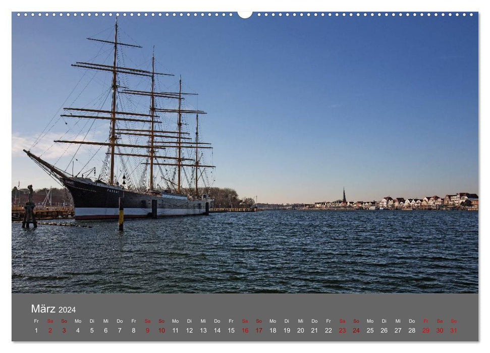 Lübecker Bucht - Travemünde - Niendorf - Timmendorf (CALVENDO Premium Wandkalender 2024)