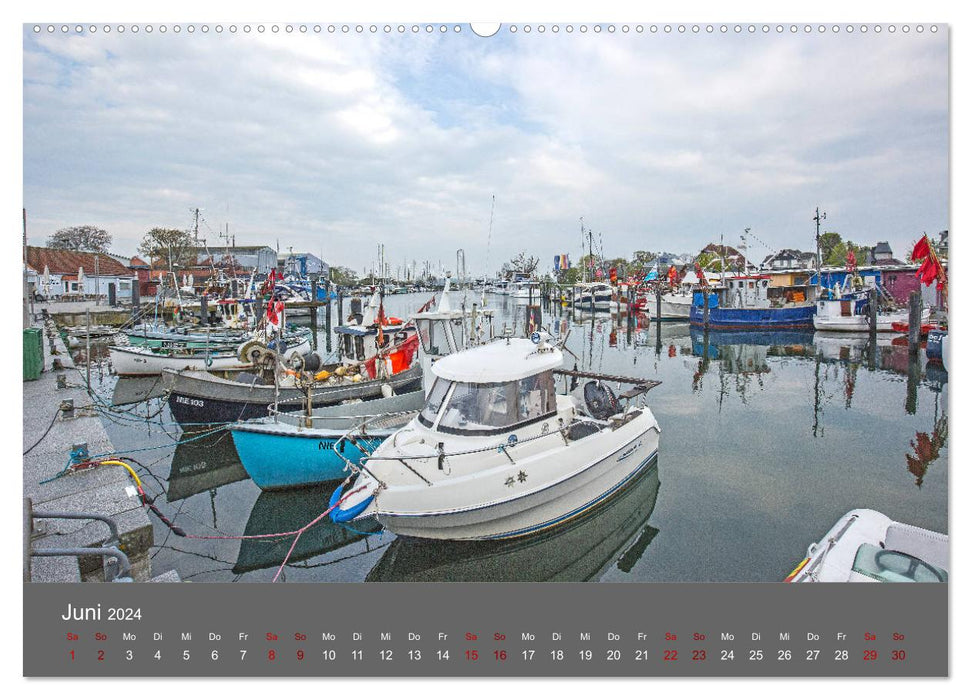 Bay of Lübeck - Travemünde - Niendorf - Timmendorf (CALVENDO Premium Wall Calendar 2024) 