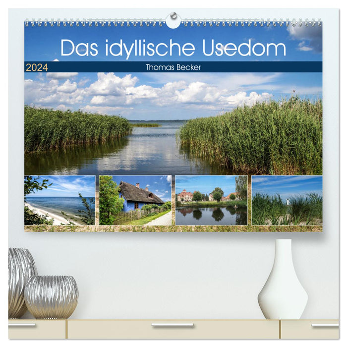 The idyllic Usedom (CALVENDO Premium Wall Calendar 2024) 