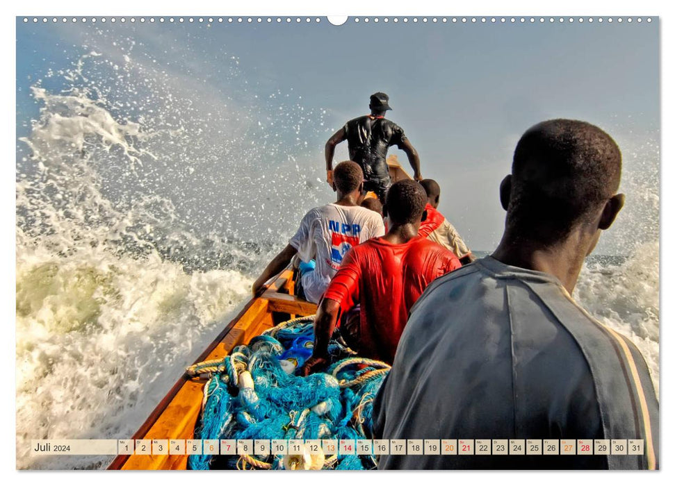 Travel through Africa - Ghana (CALVENDO Premium Wall Calendar 2024) 