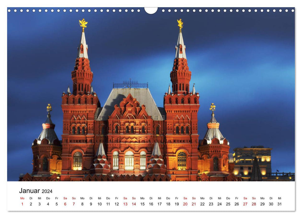 Goldenes Russland (CALVENDO Wandkalender 2024)